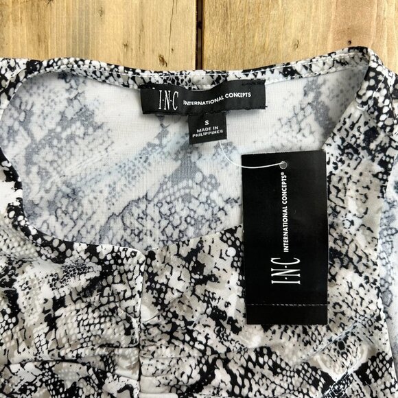 Inc International Concepts‎ Snake Print Athletic Top S NWT - Picture 3 of 6